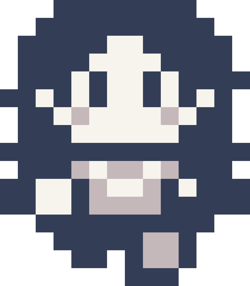 main character pixel art